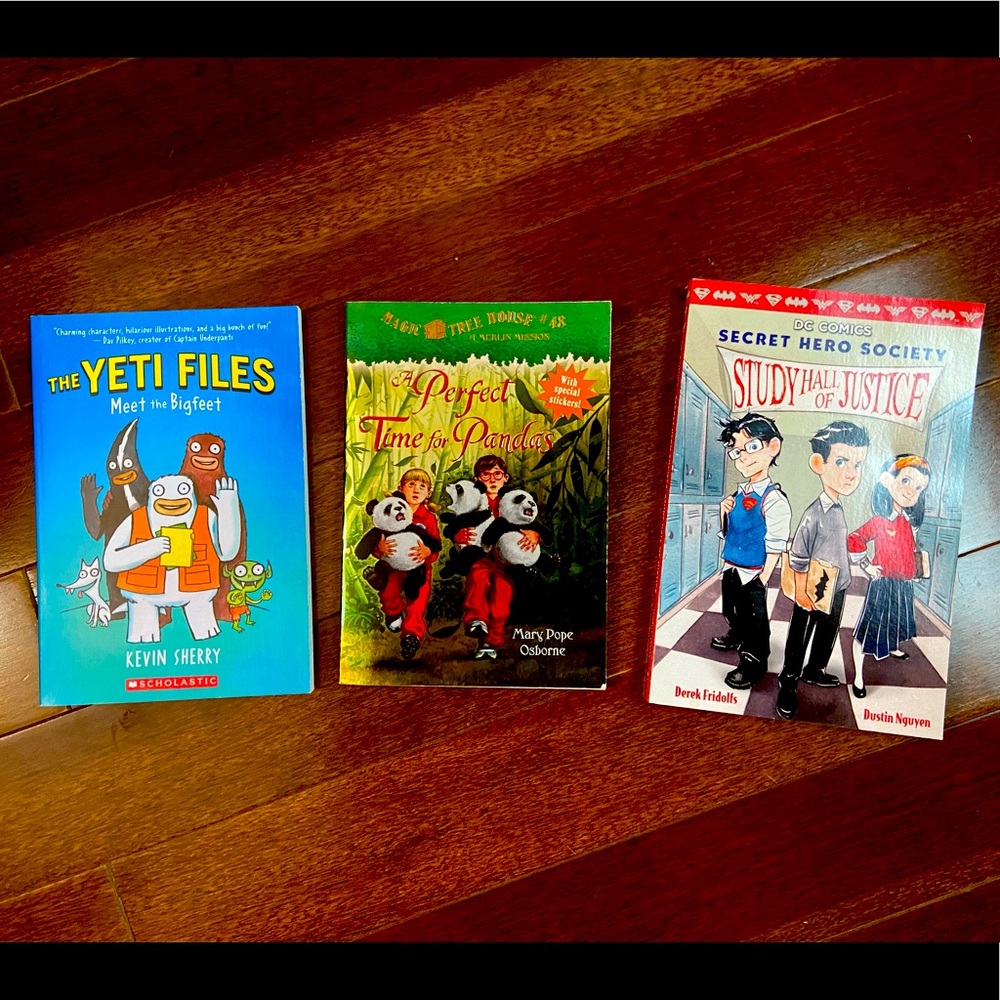 Lot of 3 Books Lexile Level 540-560